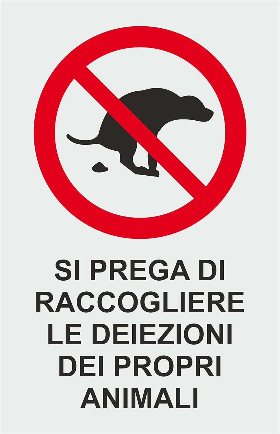Raccolta deiezioni dei propri animali