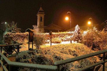 Immagini e angoli di Chiusa di San Michele - Veduta notturna